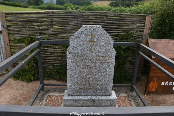 Stèle du Maquis Mariaux de Corancy