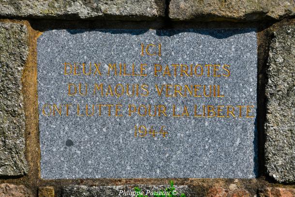 Stèle du Maquis Verneuil