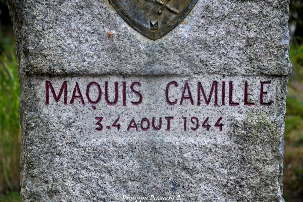 Stèle du maquis Camille de Chalaux