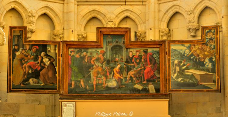 Triptyque Sainte-Eugénie de Varzy un beau patrimoine