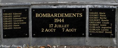 Victimes des bombardements de Neuvy-sur-Loire Nièvre Passion