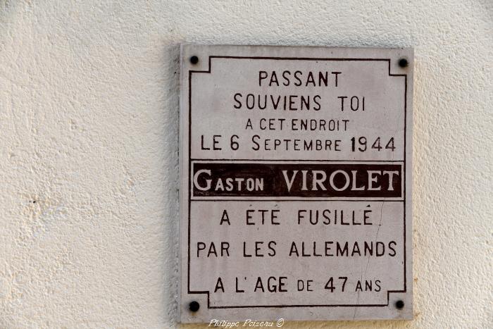 Virolet Gaston victime de guerre