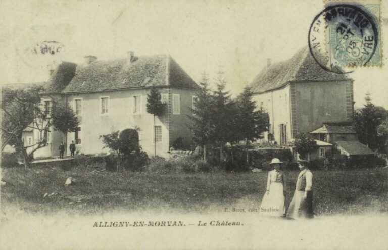 Le Château d&rsquo;Alligny en Morvan un beau patrimoine