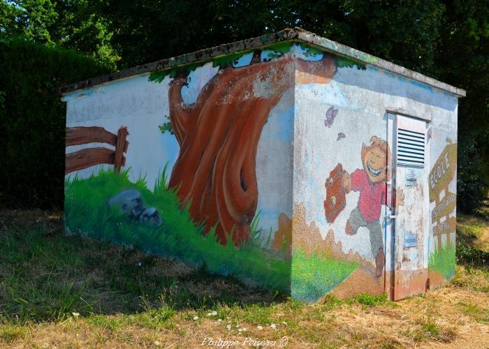 Street art dans la Nièvre