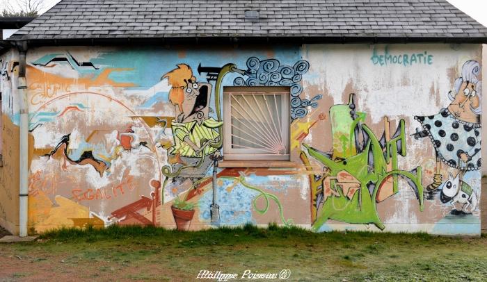 Street art dans la Nièvre