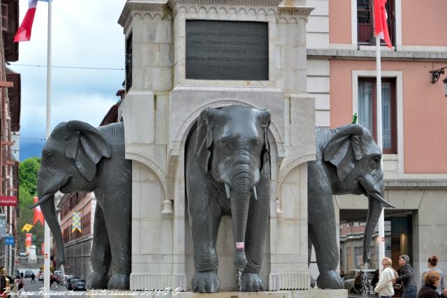 Fontaine des Éléphants Philippe Poiseau