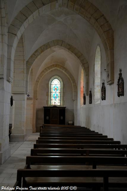 Intérieur de l'Église de Chaulgnes