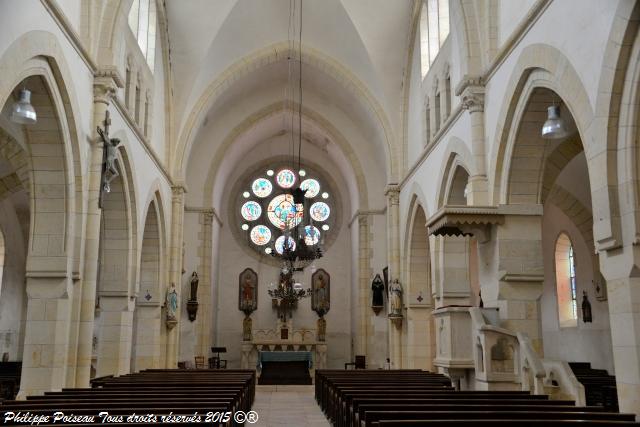 Intérieur de l'Église de Chaulgnes