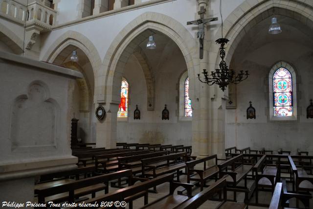 Intérieur de l'Église de Chaulgnes