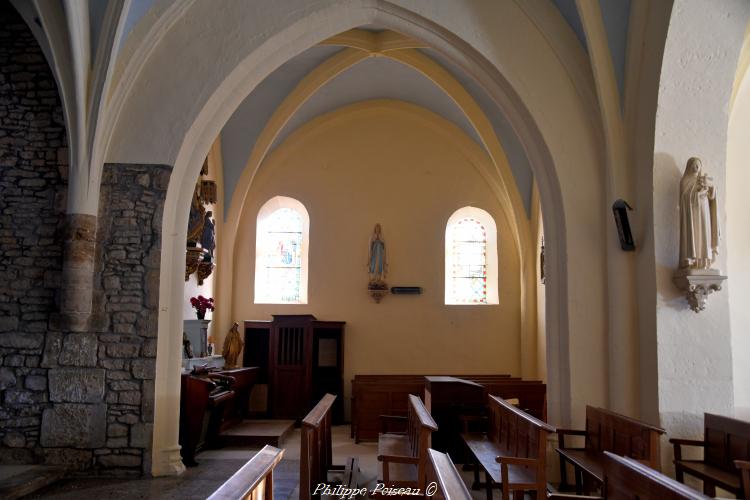 Église de Montapas vue de l'intérieur