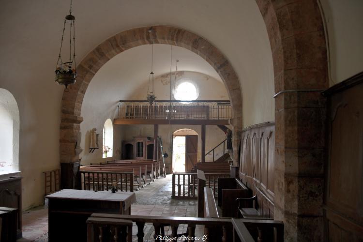 Église d'Ougny vue