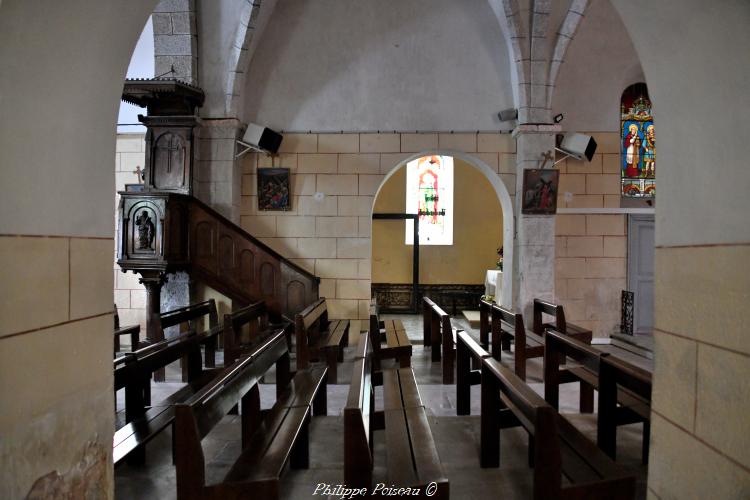 Intérieur de l'église de Saint-Martin-du-Puy