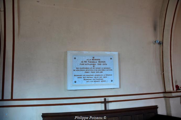 Intérieur de l'église de Planchez