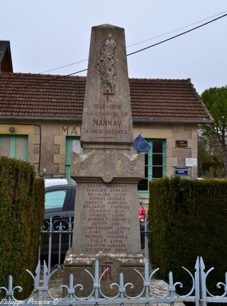 Monument aux morts de Nannay