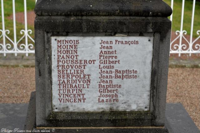 Monument aux morts de Fleury sur Loire