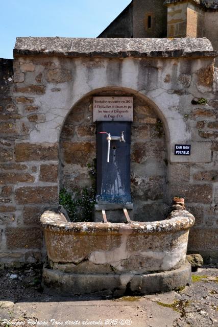 Fontaine d’Anthien un patrimoine vernaculaire