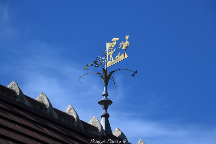 Girouette chasseur de Pourcelanges