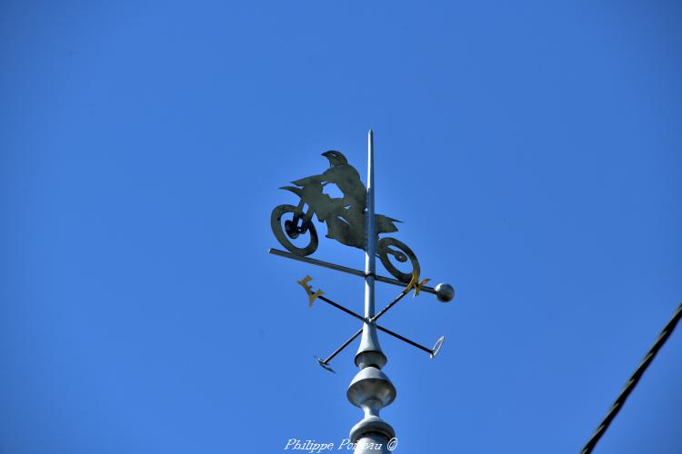 Girouette moto de Demeurs un patrimoine