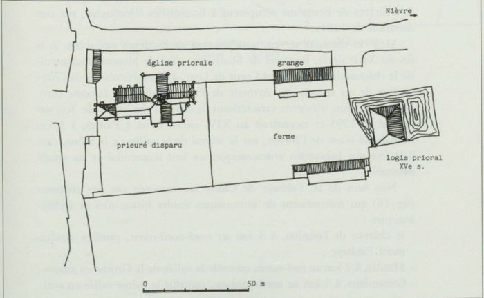 Plan de Prieuré