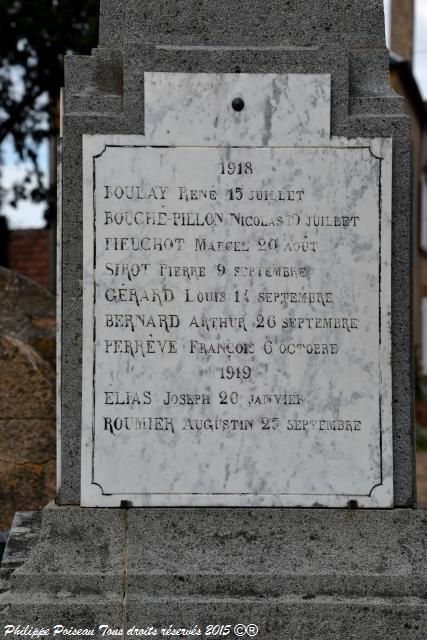 Monument aux Morts d'Anthien