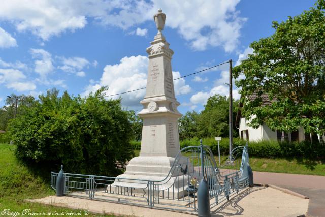 Monument aux Morts d'Asnois Nièvre Passion