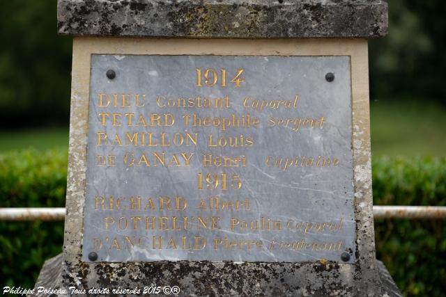 Monument aux Morts de Beaumont-la-Ferrière