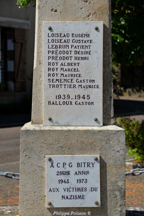 Monument aux Morts de Bitry