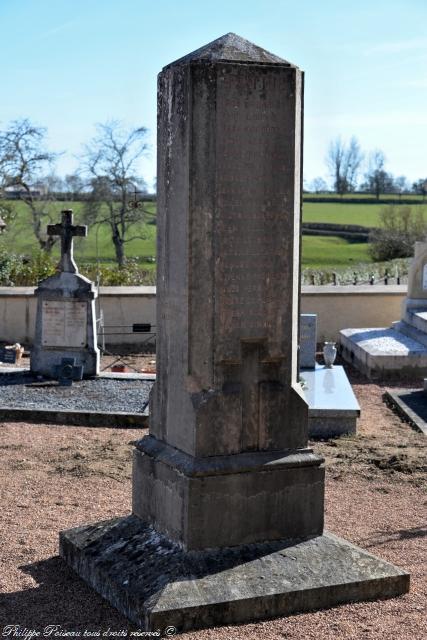 Monument aux morts de Chougny