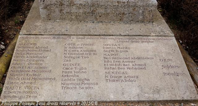 Monument des 43 Tirailleurs Africains