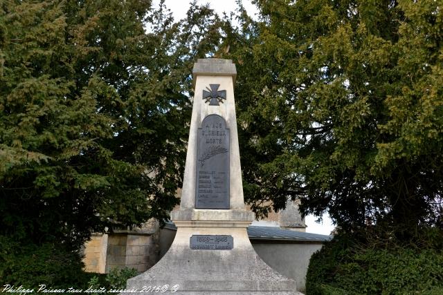 Monument aux Morts du village de Breugnon