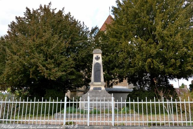 Monument aux Morts du village de Breugnon