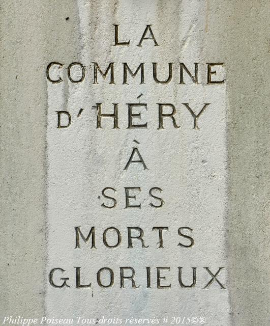 Monument aux Morts de Héry Nièvre Passion