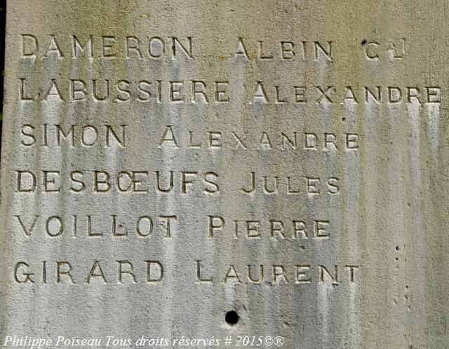 Monument aux Morts d'Héry