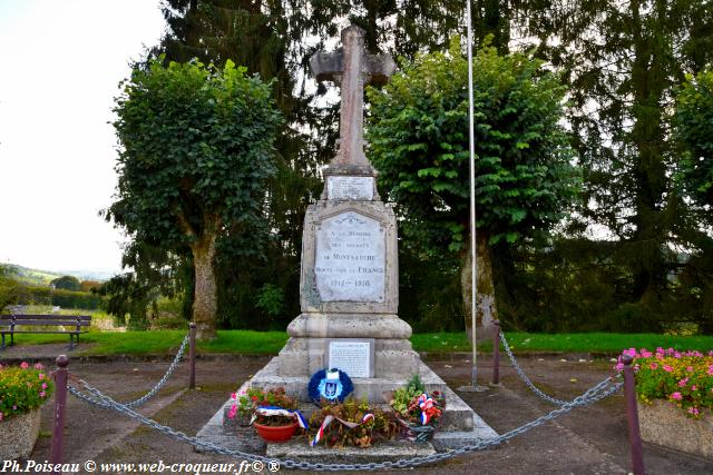 Monuments aux Morts de Montsauche Nièvre Passion