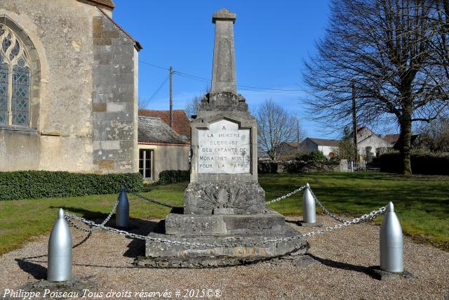 Monument aux Morts de Moraches Nièvre Passion