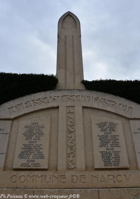 Monument aux morts de Narcy Nièvre Passion