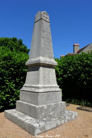 Monument aux morts de Saint Germain des Bois Nièvre Passion