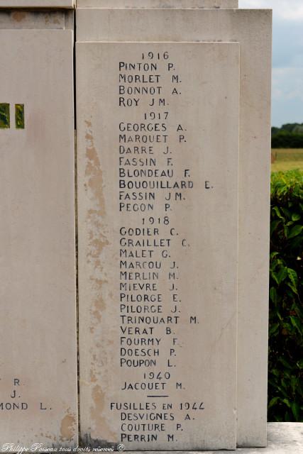 Monument aux morts de Champvert