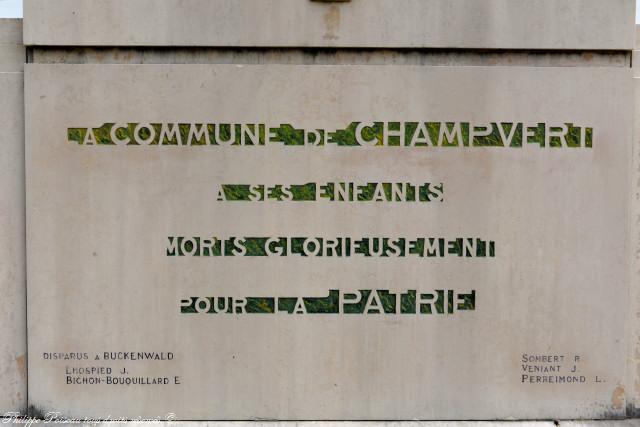 Monument aux morts de Champvert