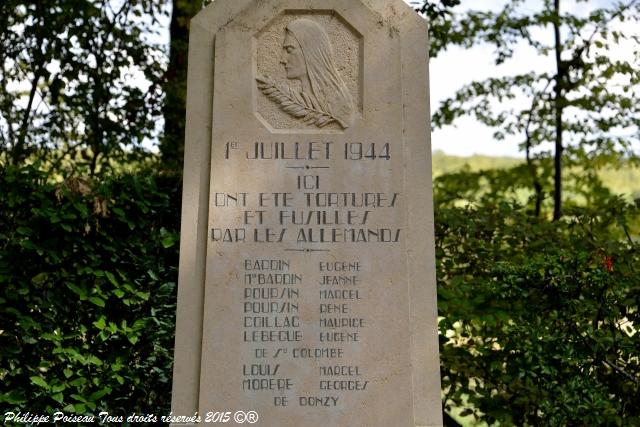 Monument de la résistance à l'Épine un hommage