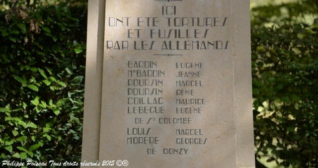 Monument de la résistance à l'Épine un hommage