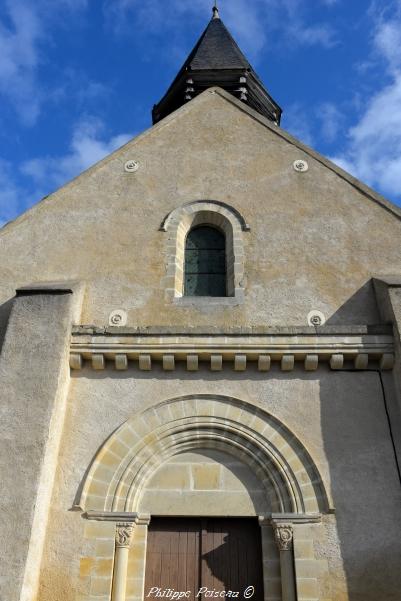 Intérieur de l'église de Pazy