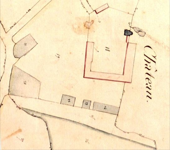 plan du château de Mouasse