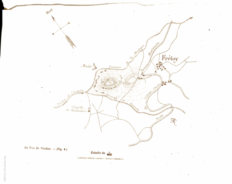 Menhir du Fou de Verdun de Planchez un beau patrimoine