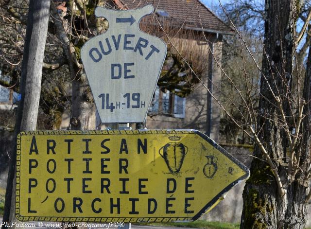 Poterie de l'Orchidée de Tamnay en Bazois
