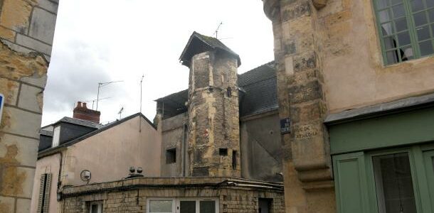 Une Ancienne tourelle d'escalier Nevers