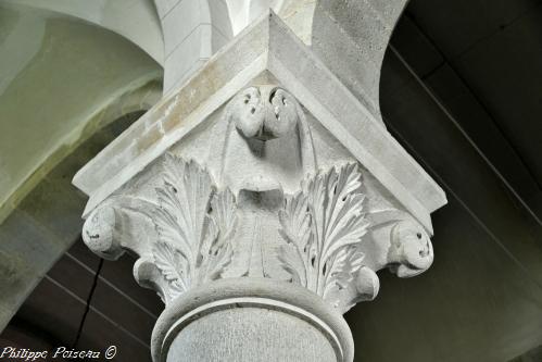 Intérieur de l'Église de Glux en Glenne Nièvre Passion