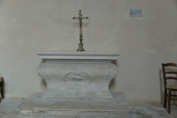 Église de Narcy vue de l'intérieur