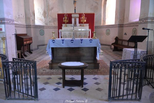 Église de Raveau vue de l'intérieur